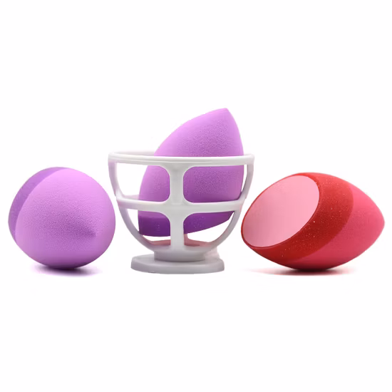 Éponge de maquillage multifonctionnelle 2 en 1, nouveau Style, sans Latex, en Silicone, bouffante de beauté, œuf cosmétique pour le visage